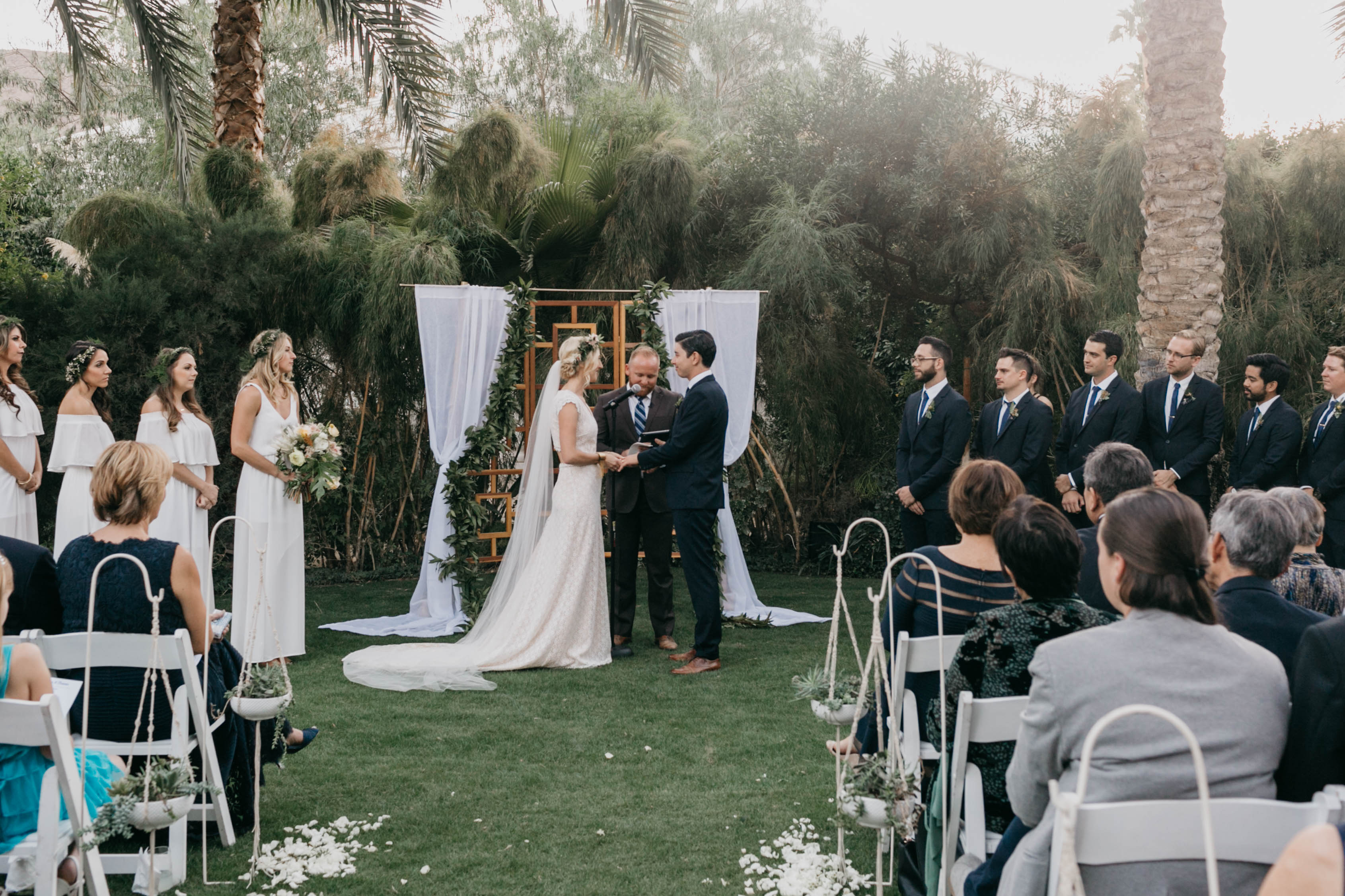 An Elegant and Classy Palm Springs Wedding at le Parker Meridian by a California Wedding Photographer Kadi Tobin