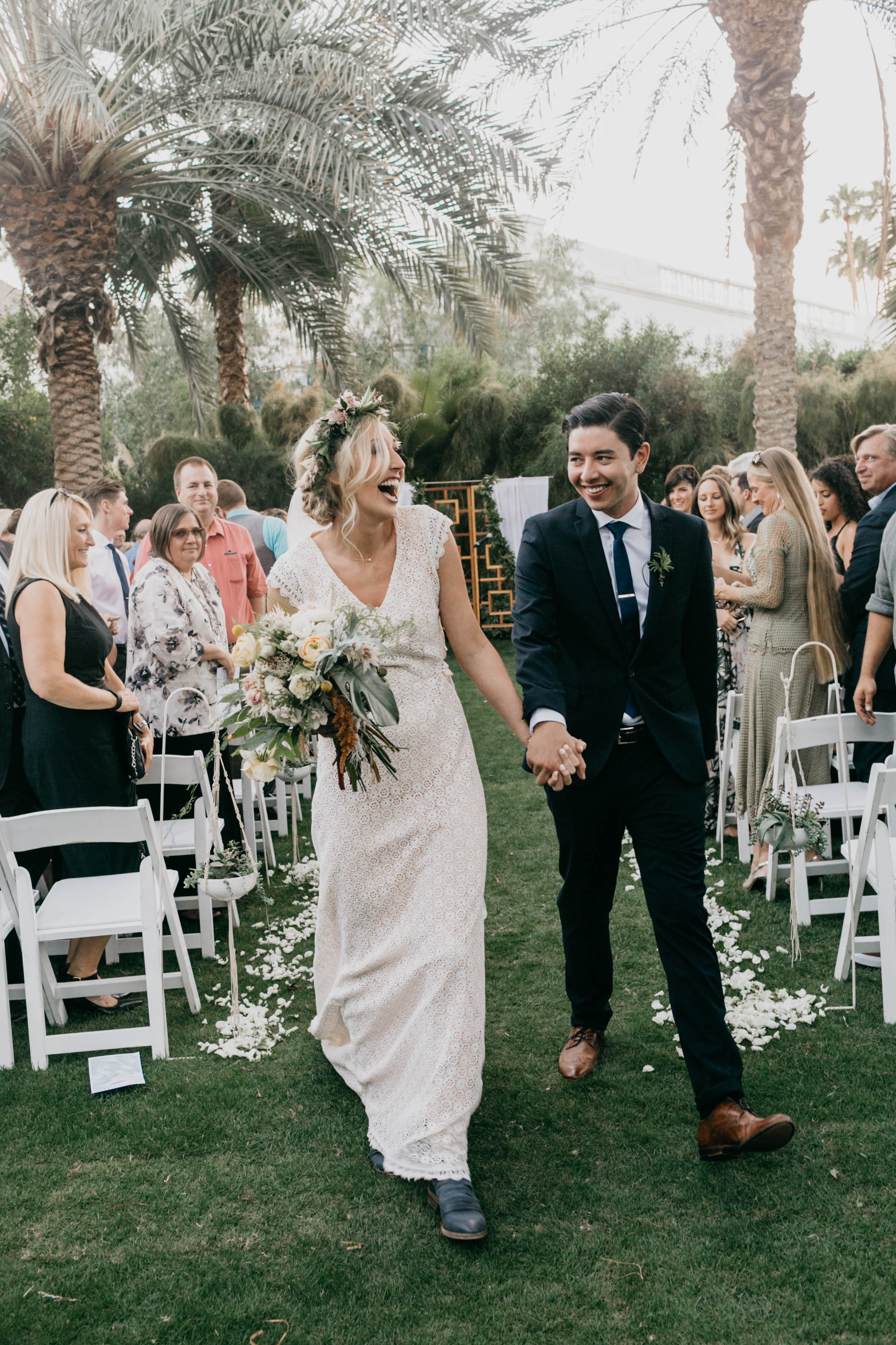 An Elegant and Classy Palm Springs Wedding at le Parker Meridian by a California Wedding Photographer Kadi Tobin