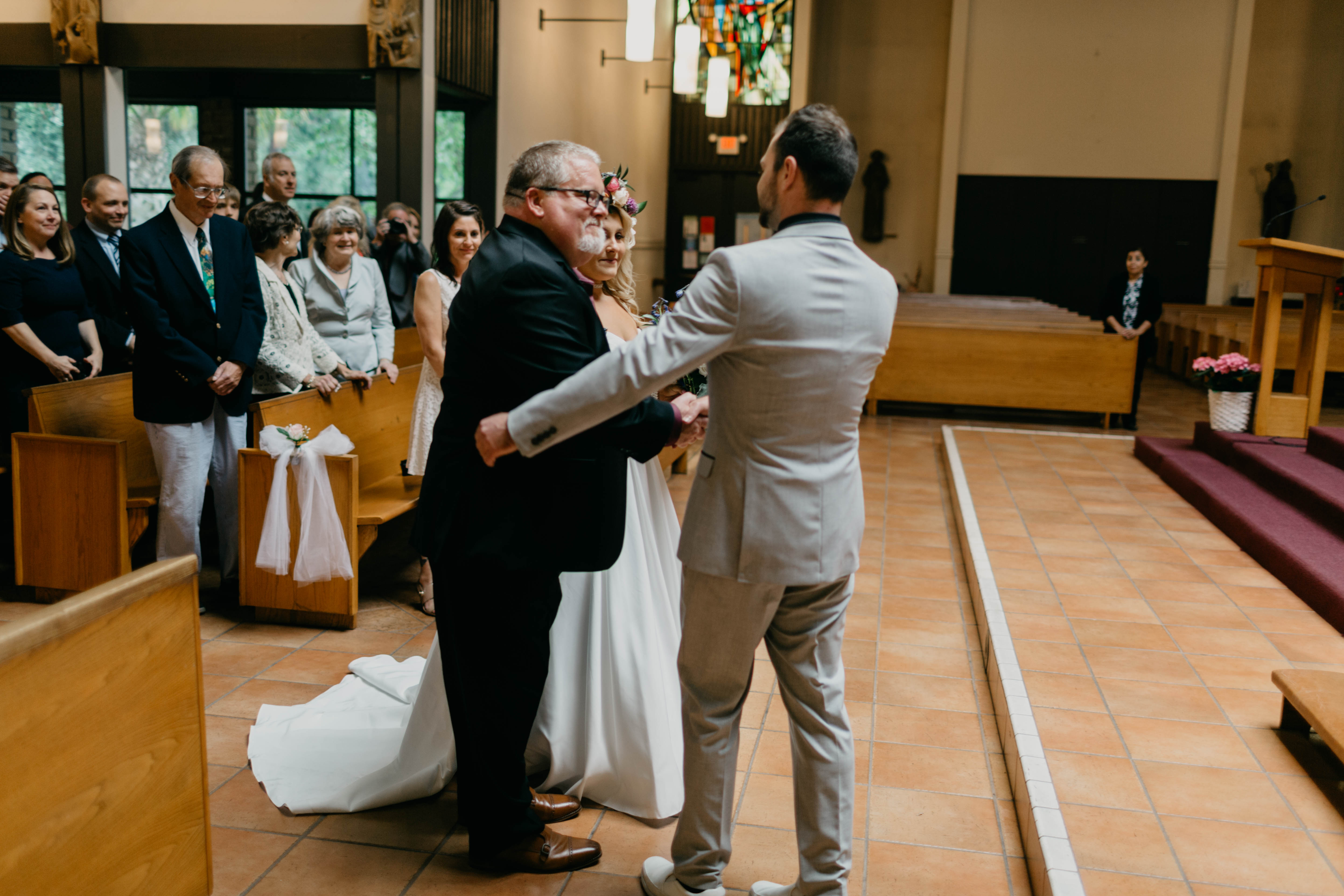 A colorful greenhouse wedding at the five crowns in Corona Del Mar and Crystal cove, California