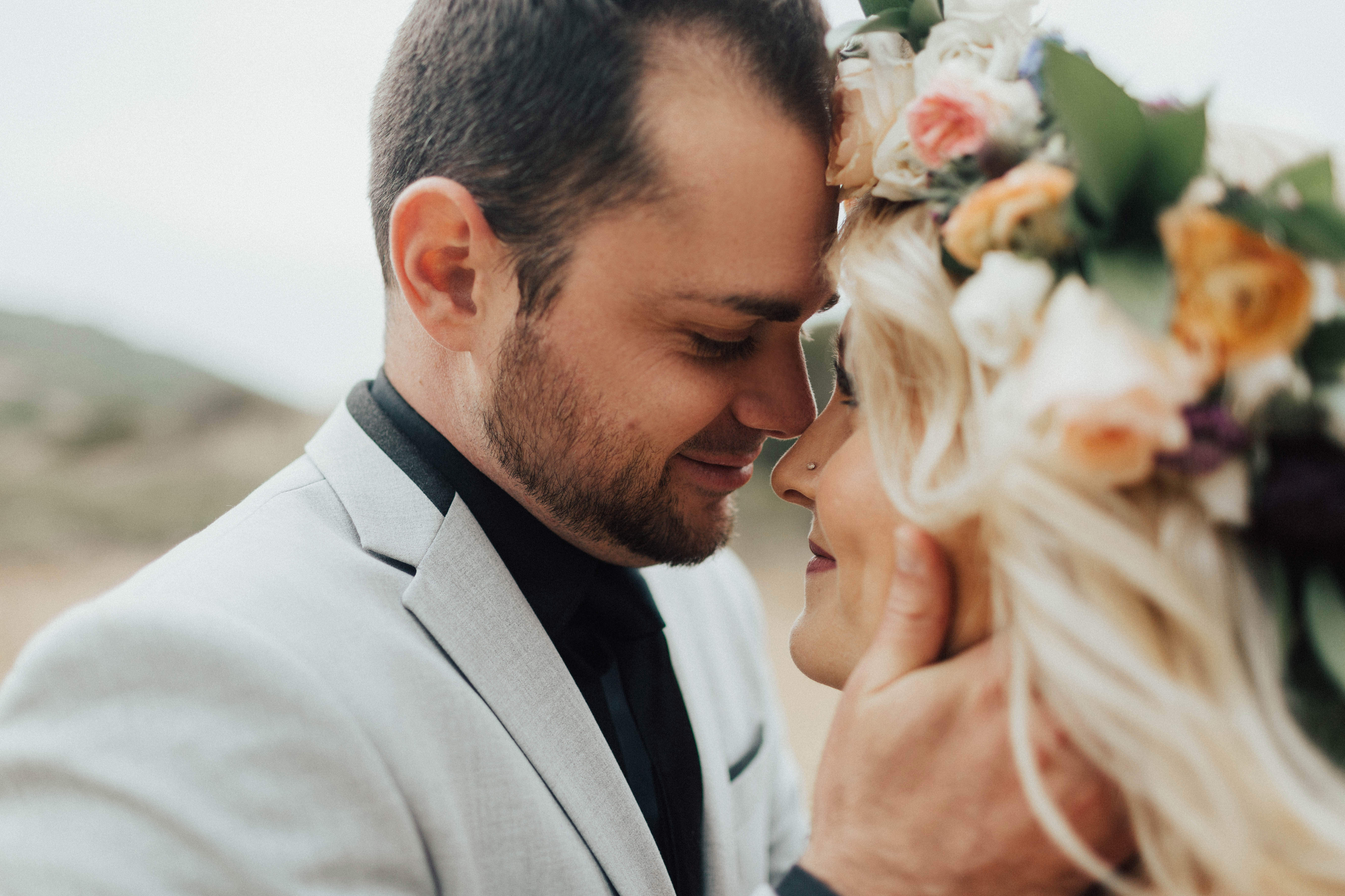 A colorful greenhouse wedding at the five crowns in Corona Del Mar and Crystal cove, California