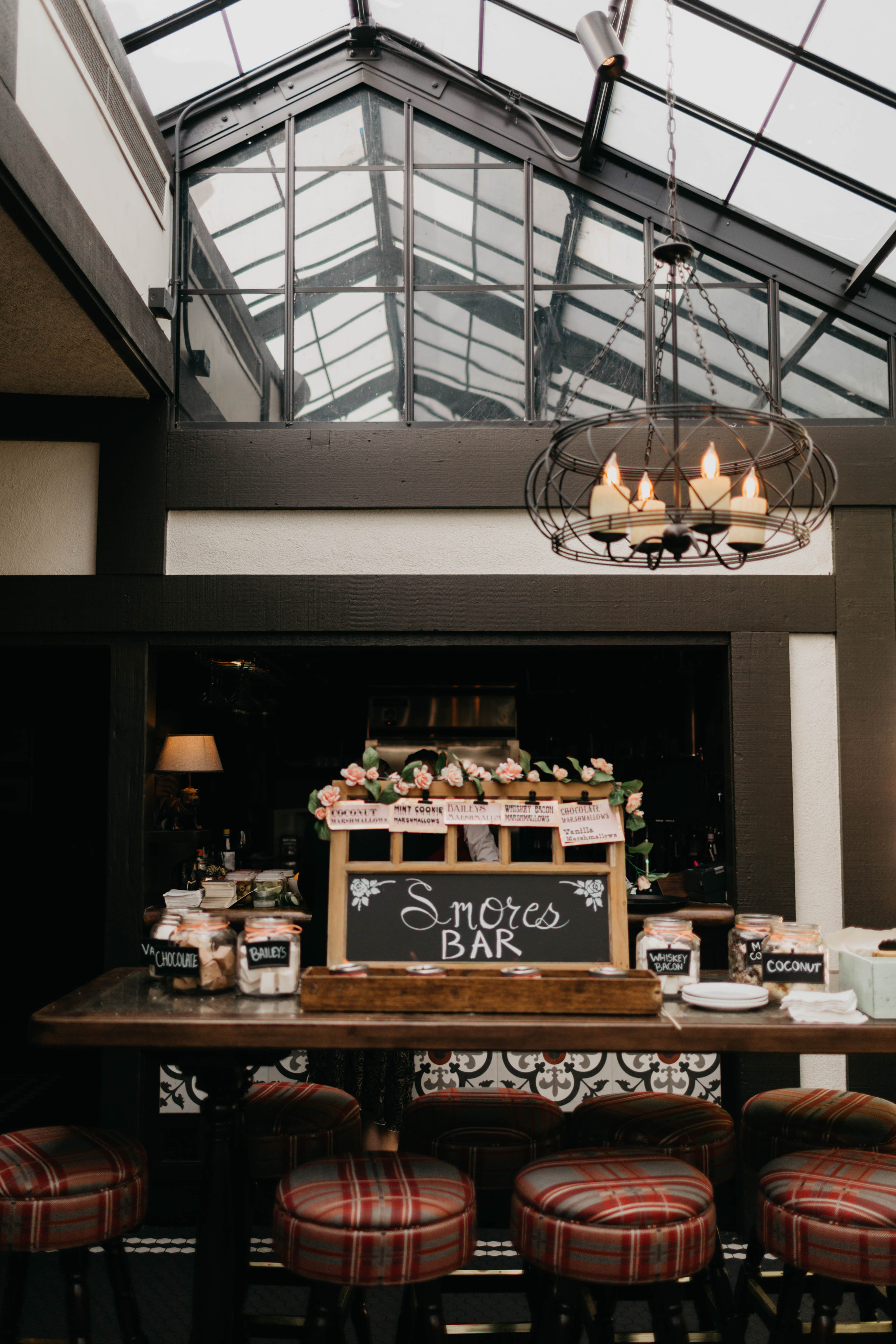 A colorful greenhouse wedding at the five crowns in Corona Del Mar and Crystal cove, California