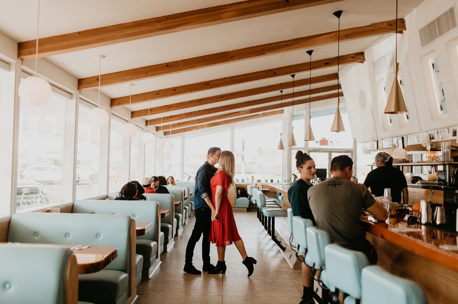 Welcome Diner Tucson Arizona Engagement session