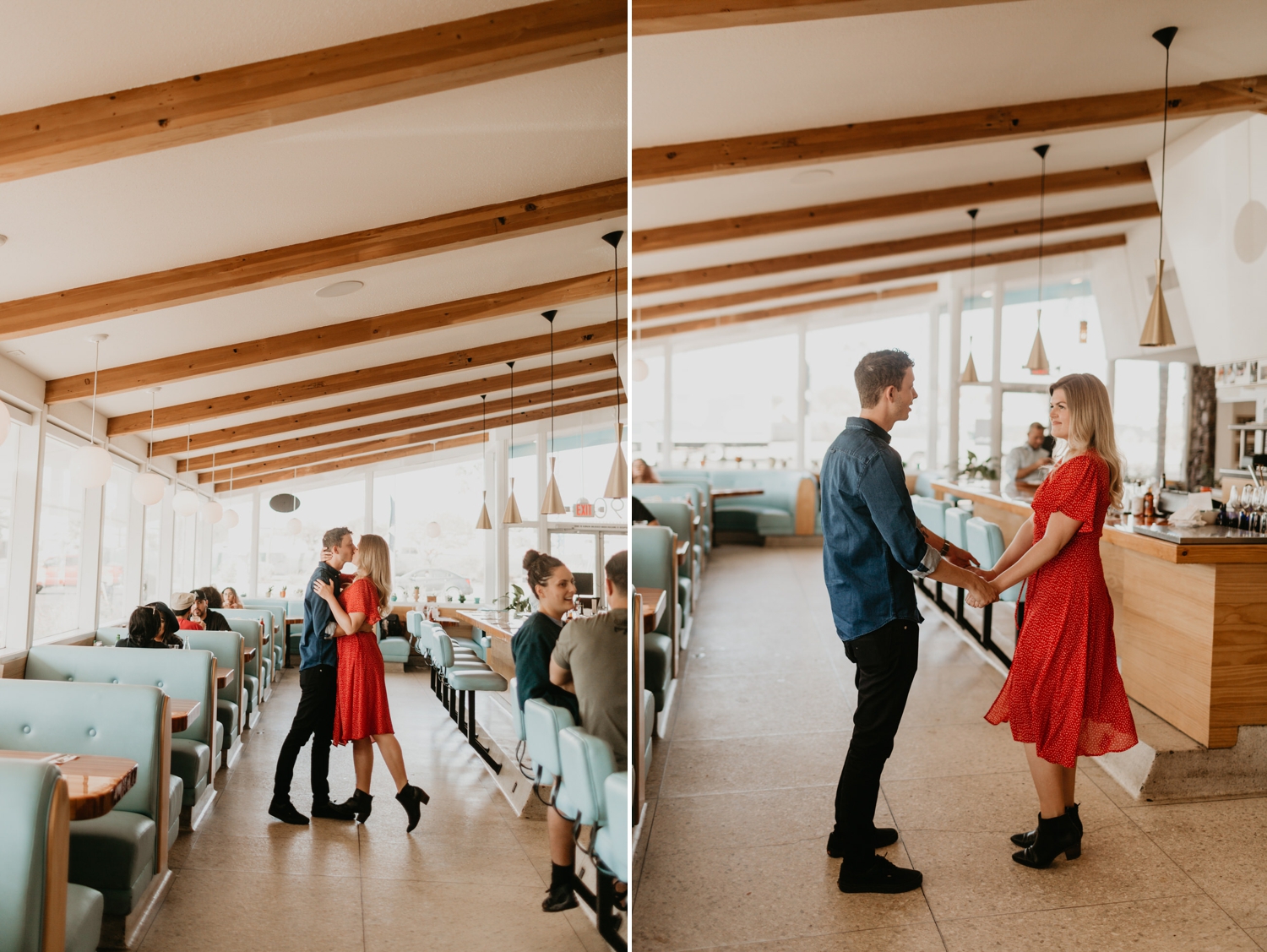 Welcome Diner Tucson Arizona Engagement session