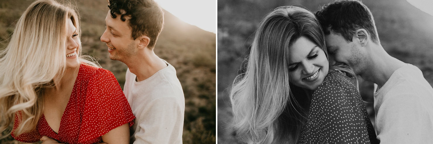 Tucson Arizona Saguaro National Park Engagement Session