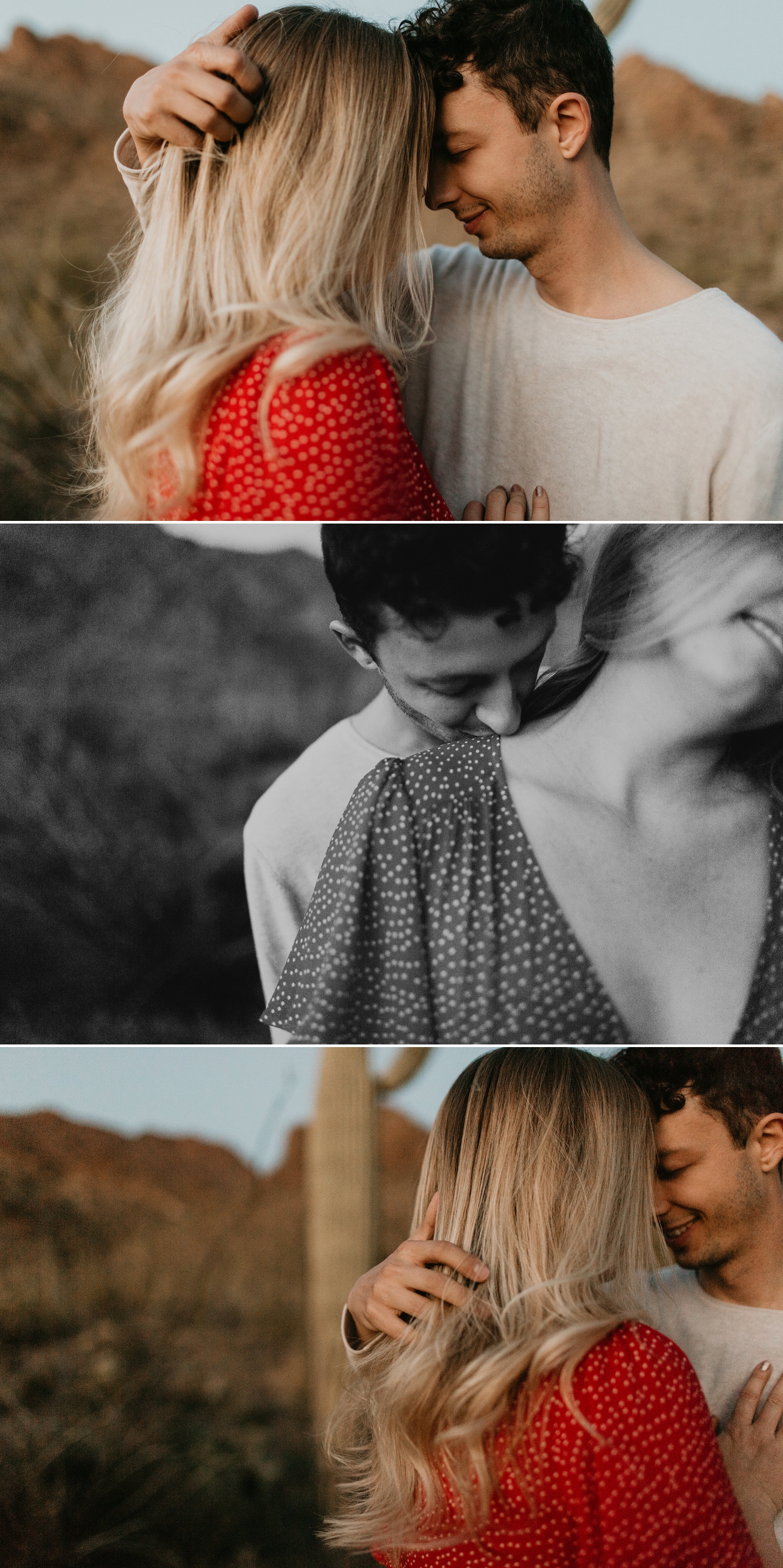 Tucson Arizona Saguaro National Park Engagement Session