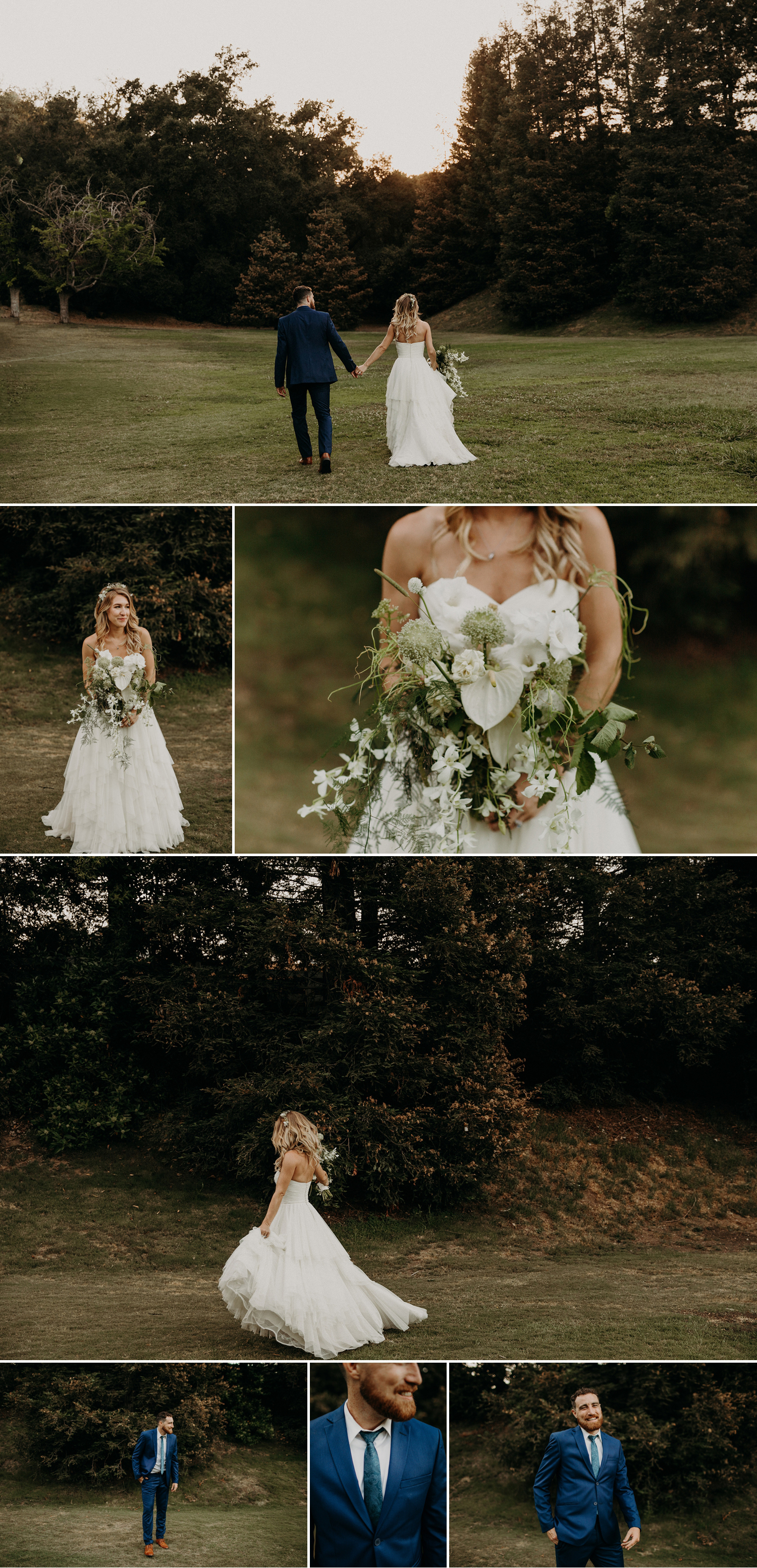 A festival themed wedding at Calamigos Ranch in Malibu, California by Kadi Tobin Photographer