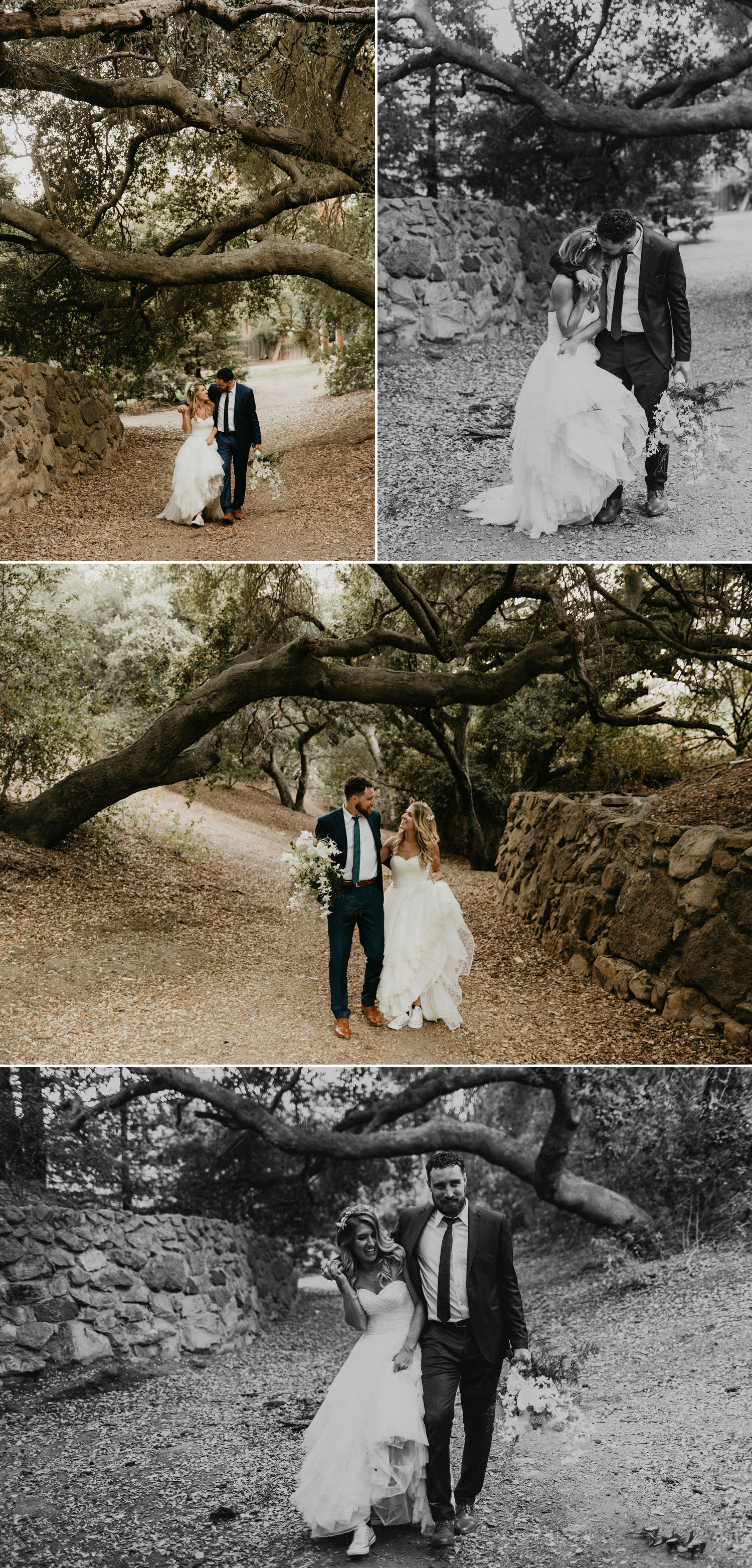 A festival themed wedding at Calamigos Ranch in Malibu, California by Kadi Tobin Photographer