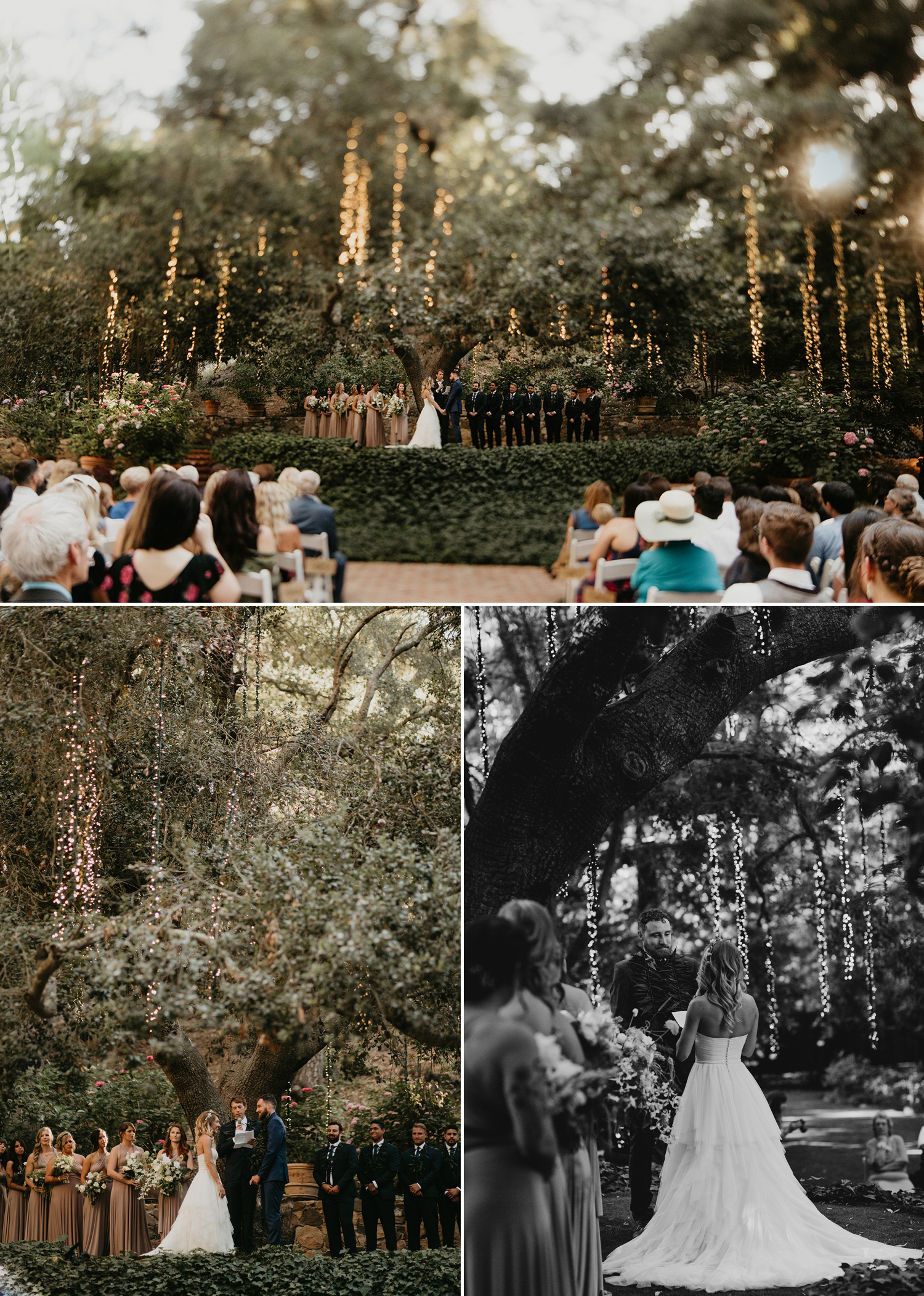 A festival themed wedding at Calamigos Ranch in Malibu, California by Kadi Tobin Photographer