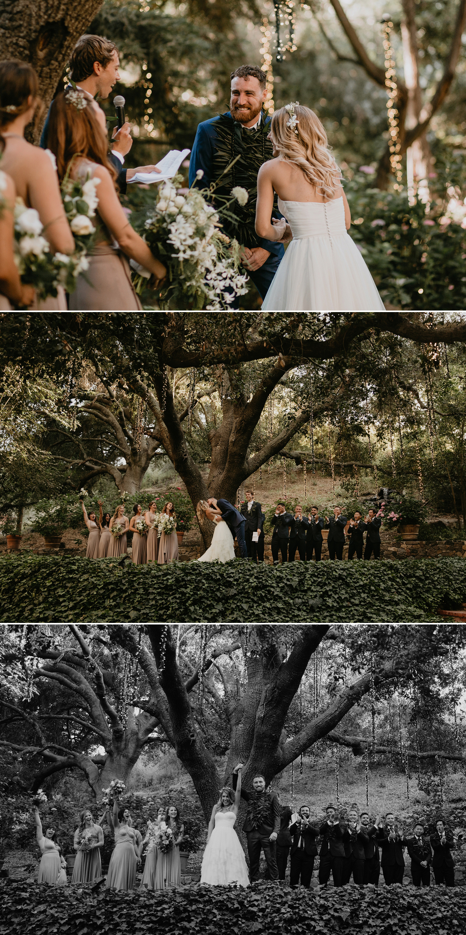 A festival themed wedding at Calamigos Ranch in Malibu, California by Kadi Tobin Photographer