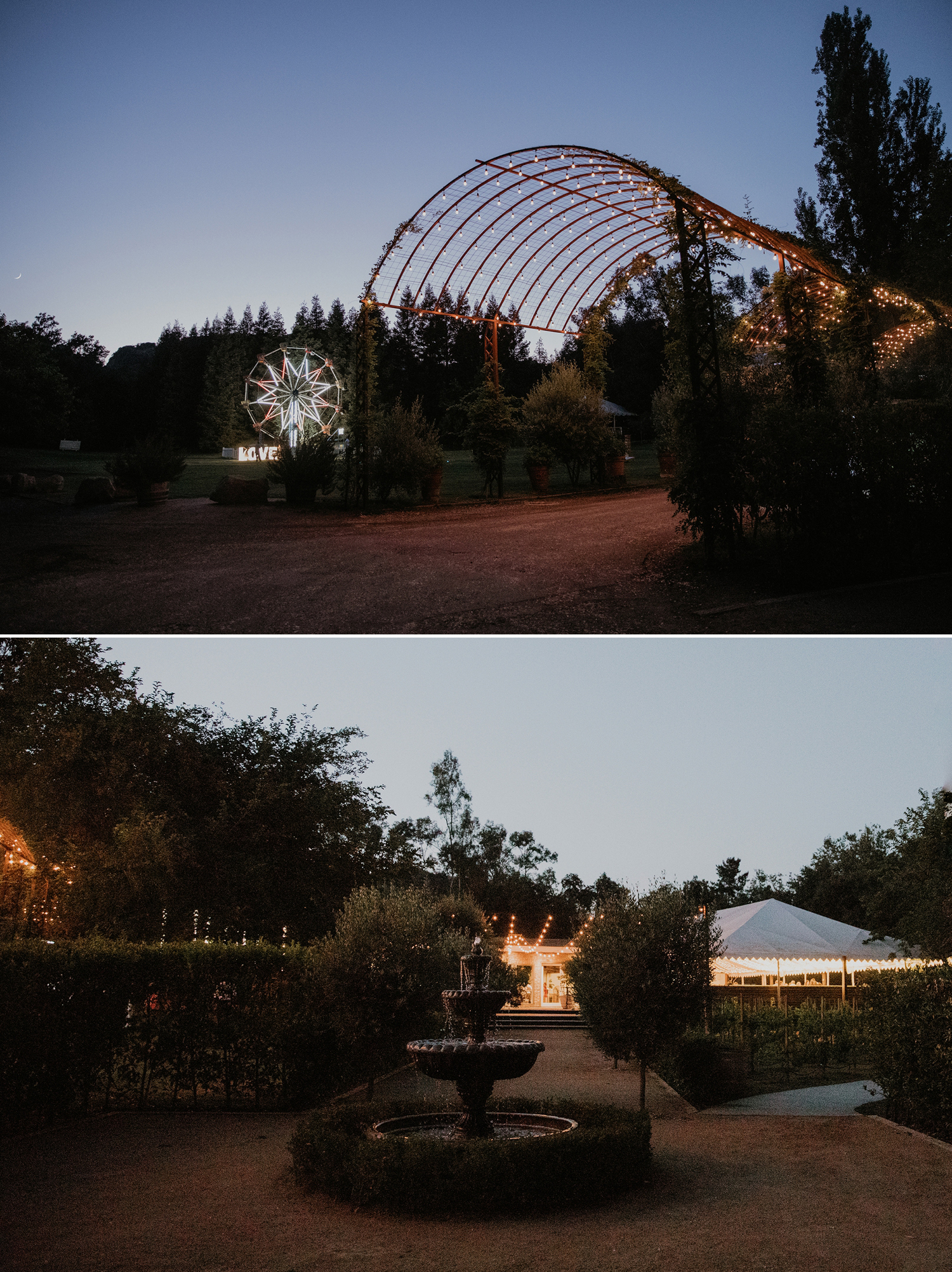 A festival themed wedding at Calamigos Ranch in Malibu, California by Kadi Tobin Photographer