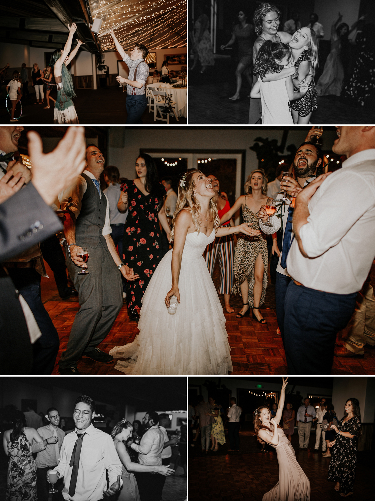 A festival themed wedding at Calamigos Ranch in Malibu, California by Kadi Tobin Photographer