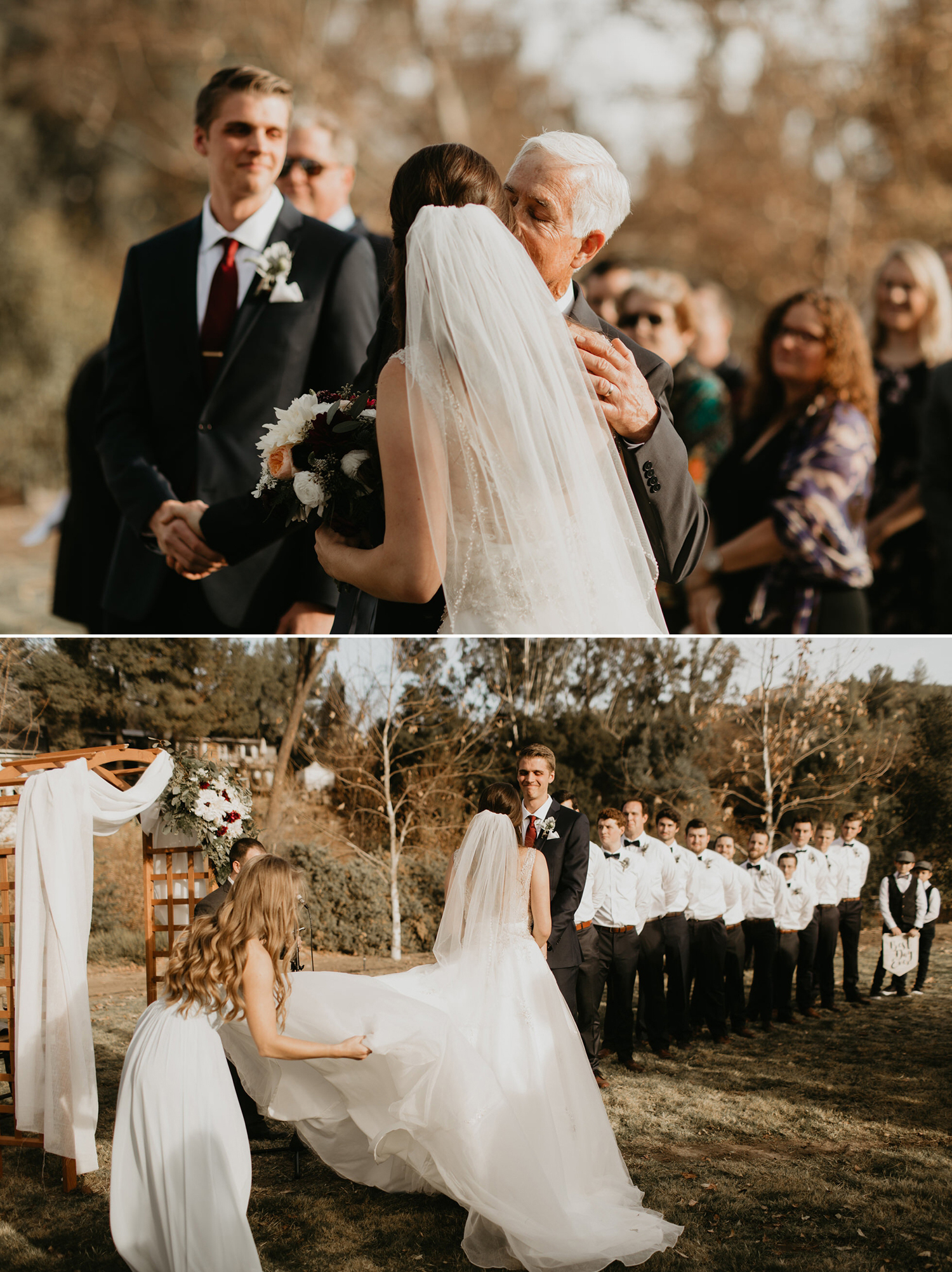 Bree and Logans Lodge at Malibou Lake wedding by Malibu Wedding Photographer, Kadi Tobin