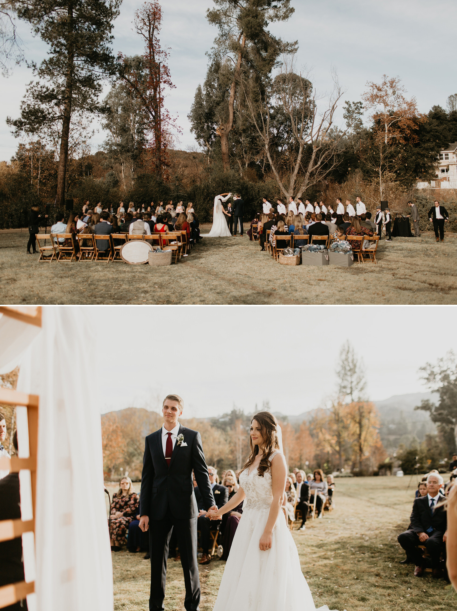 Bree and Logans Lodge at Malibou Lake wedding by Malibu Wedding Photographer, Kadi Tobin