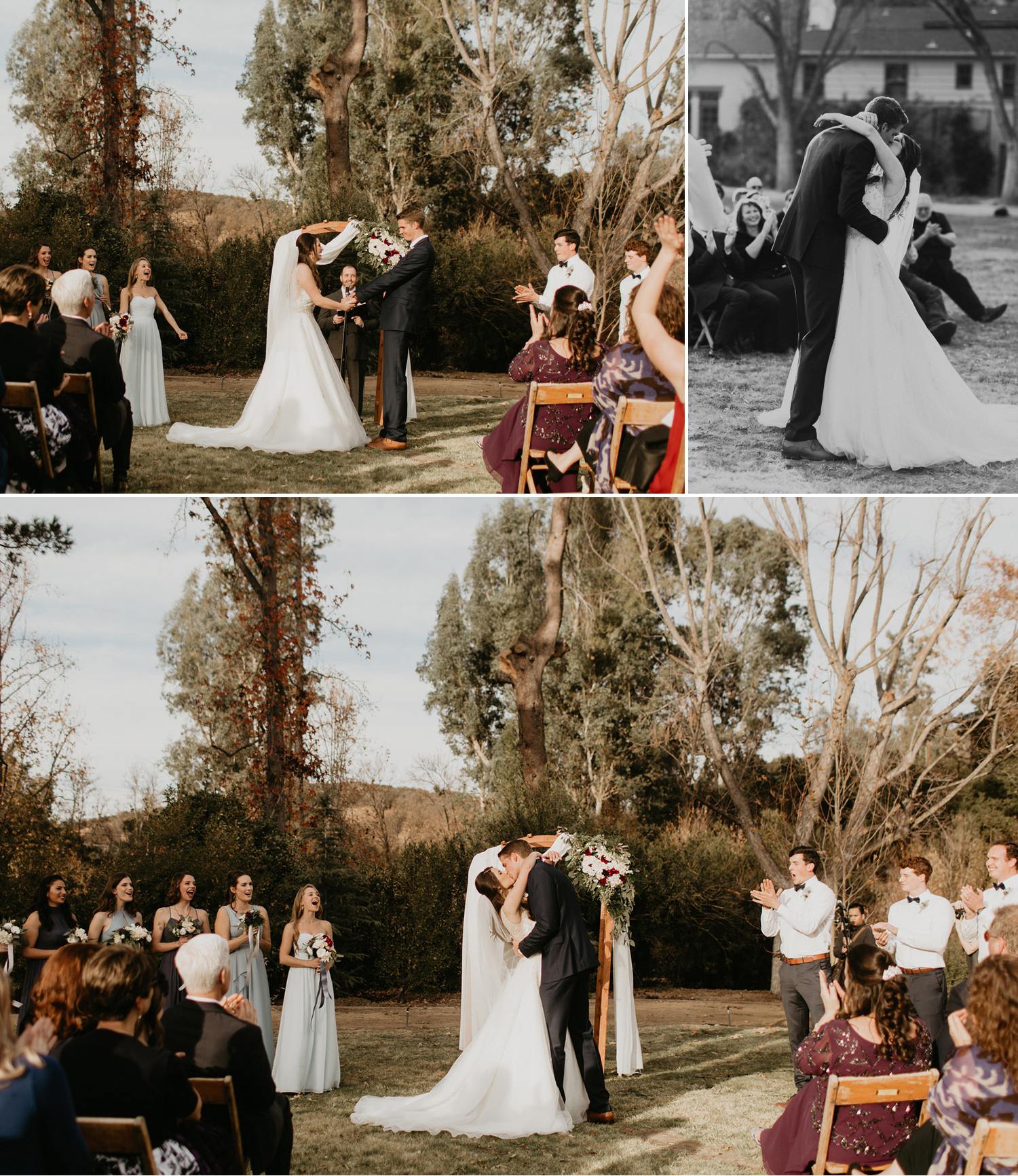 Bree and Logans Lodge at Malibou Lake wedding by Malibu Wedding Photographer, Kadi Tobin