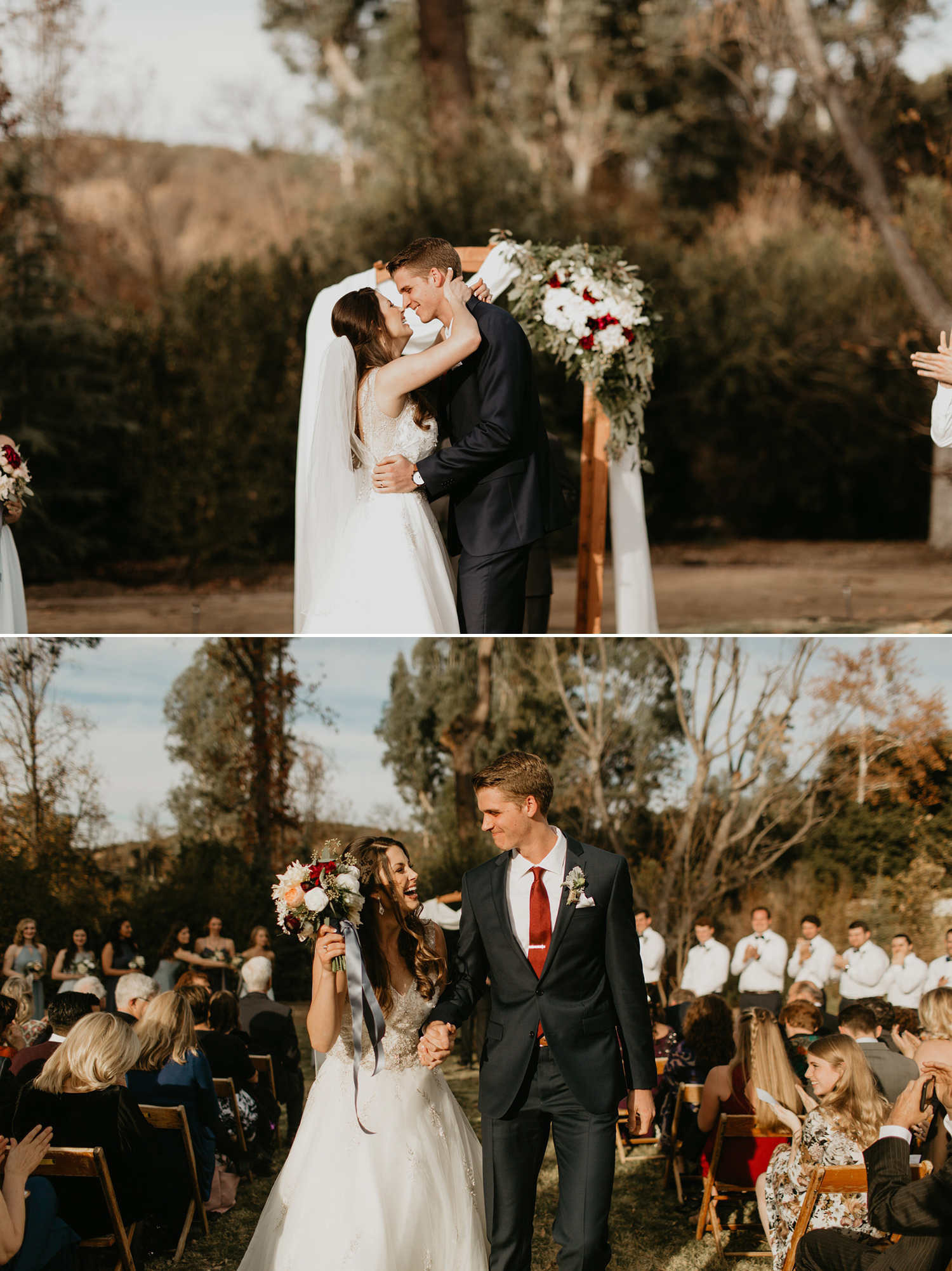 Bree and Logans Lodge at Malibou Lake wedding by Malibu Wedding Photographer, Kadi Tobin