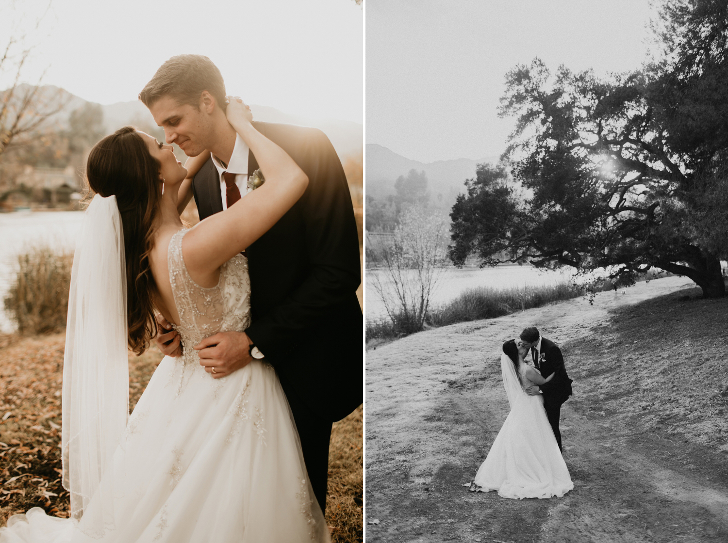 Bree and Logans Lodge at Malibou Lake wedding by Malibu Wedding Photographer, Kadi Tobin