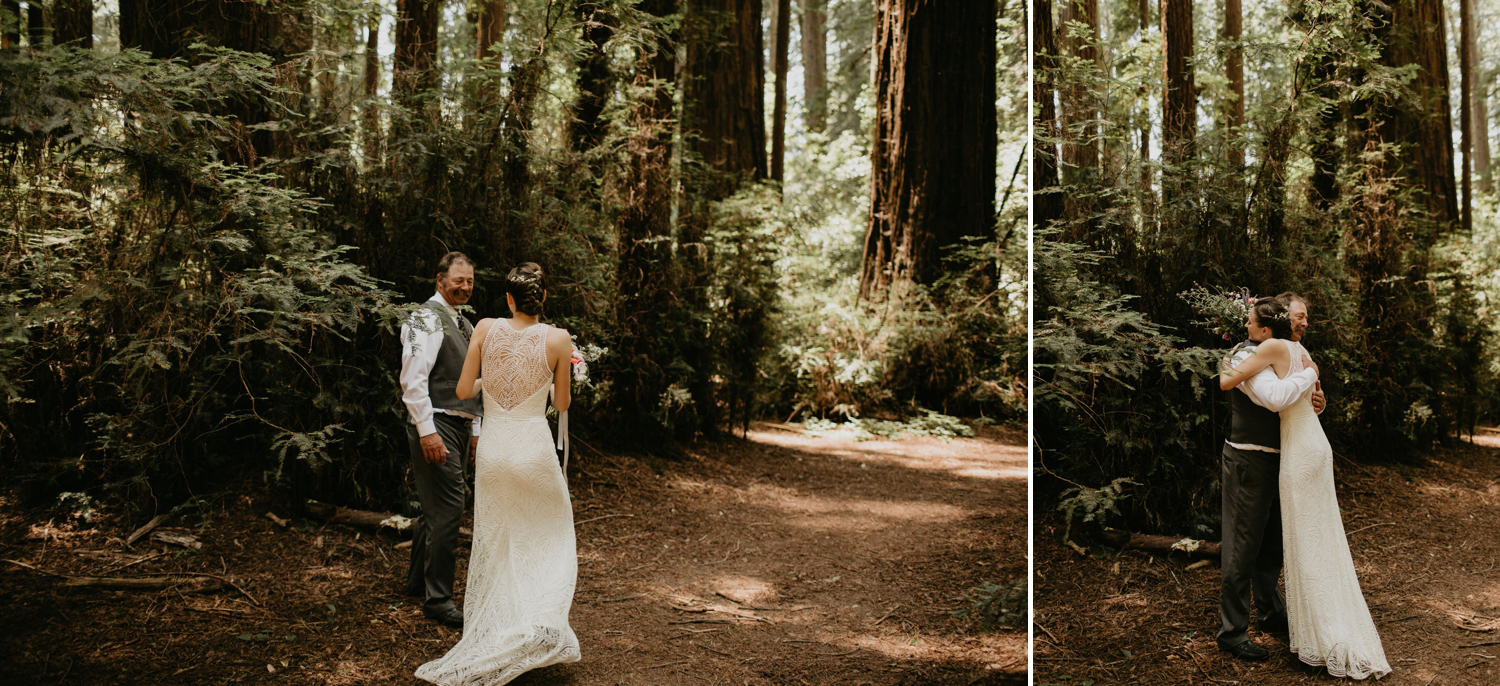 A celtic style Santa Cruz Redwoods wedding at Roaring Camp by Kadi Tobin, a Santa Cruz wedding Photographer