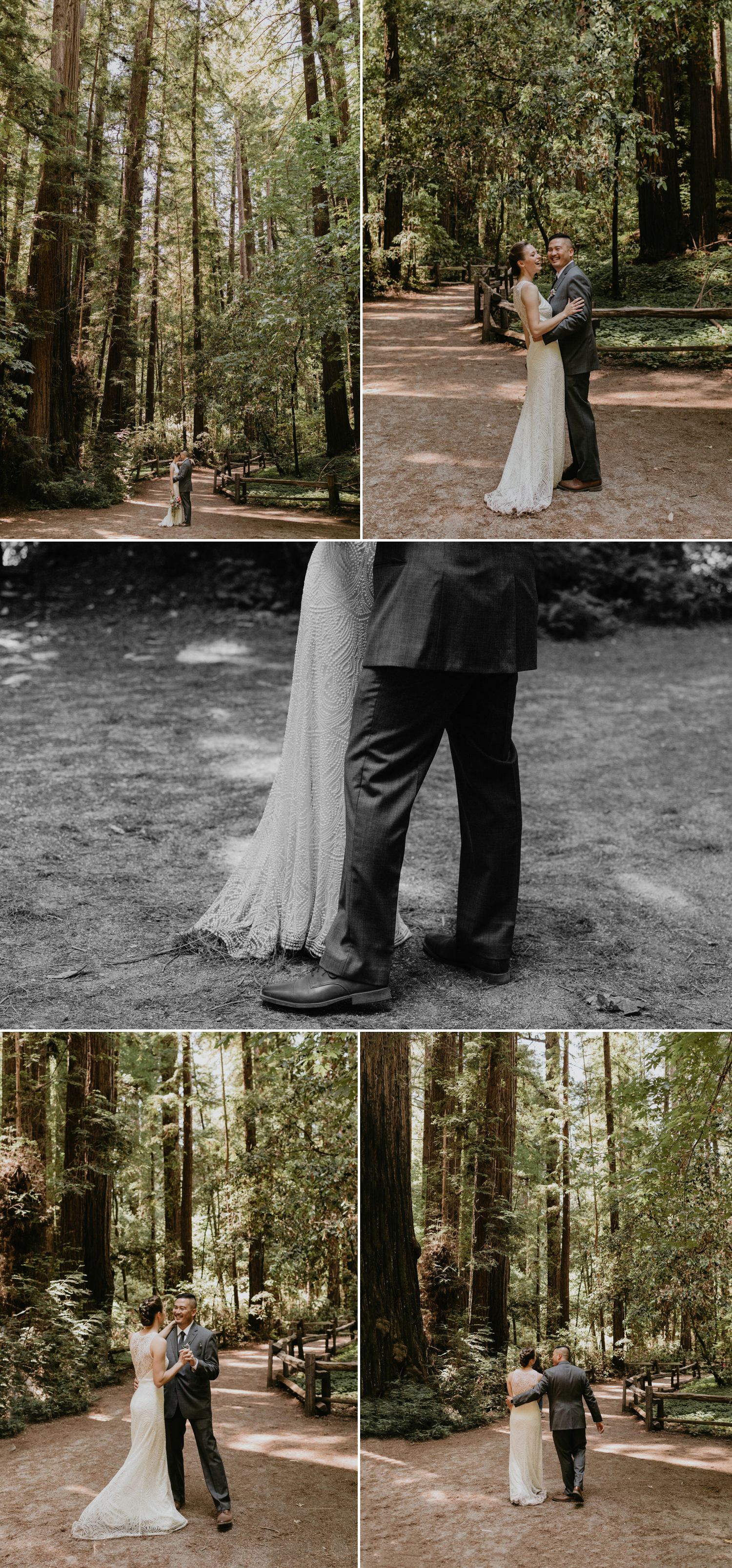 A celtic style Santa Cruz Redwoods wedding at Roaring Camp by Kadi Tobin, a Santa Cruz wedding Photographer