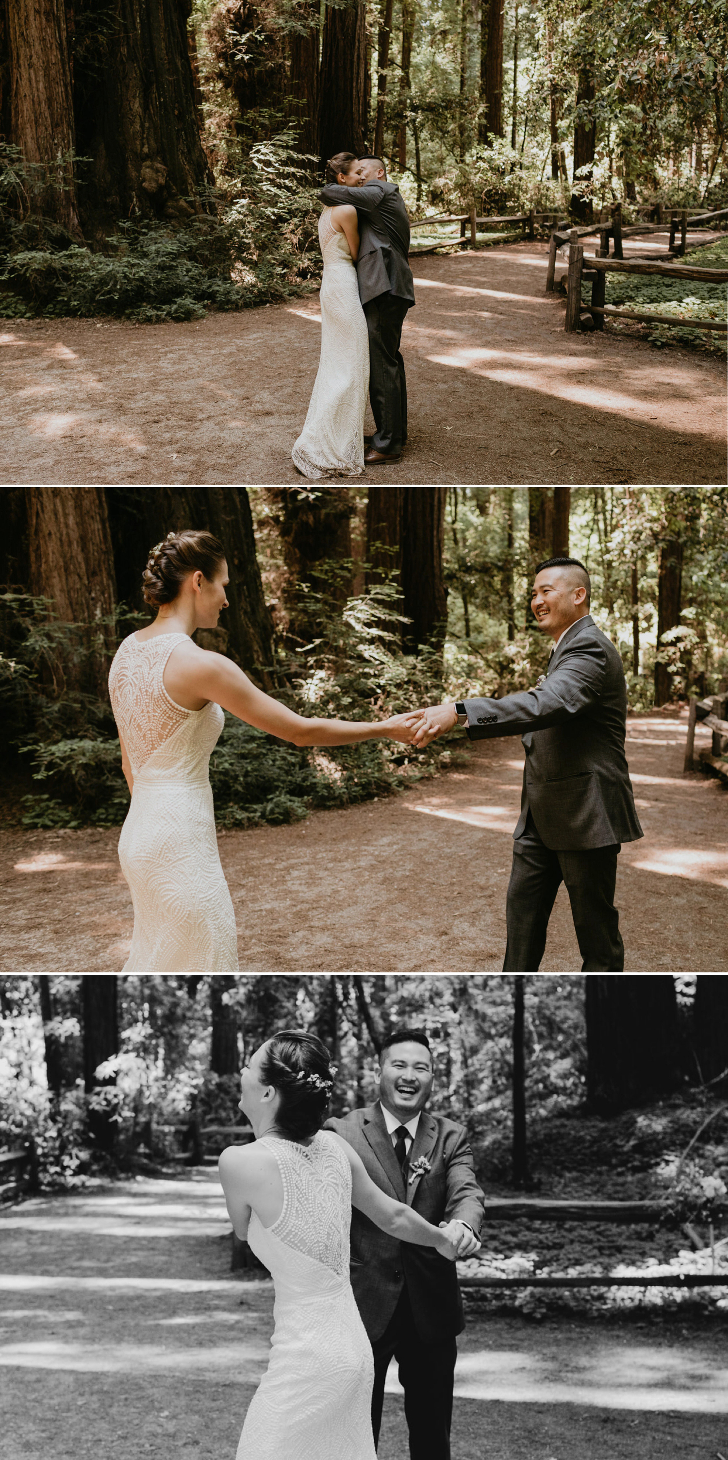 A celtic style Santa Cruz Redwoods wedding at Roaring Camp by Kadi Tobin, a Santa Cruz wedding Photographer