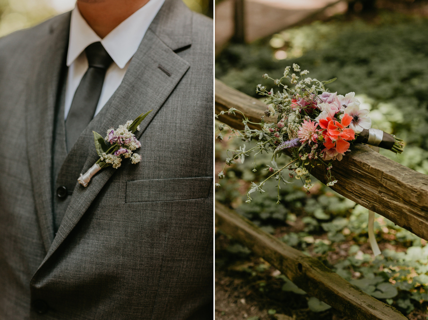 A celtic style Santa Cruz Redwoods wedding at Roaring Camp by Kadi Tobin, a Santa Cruz wedding Photographer