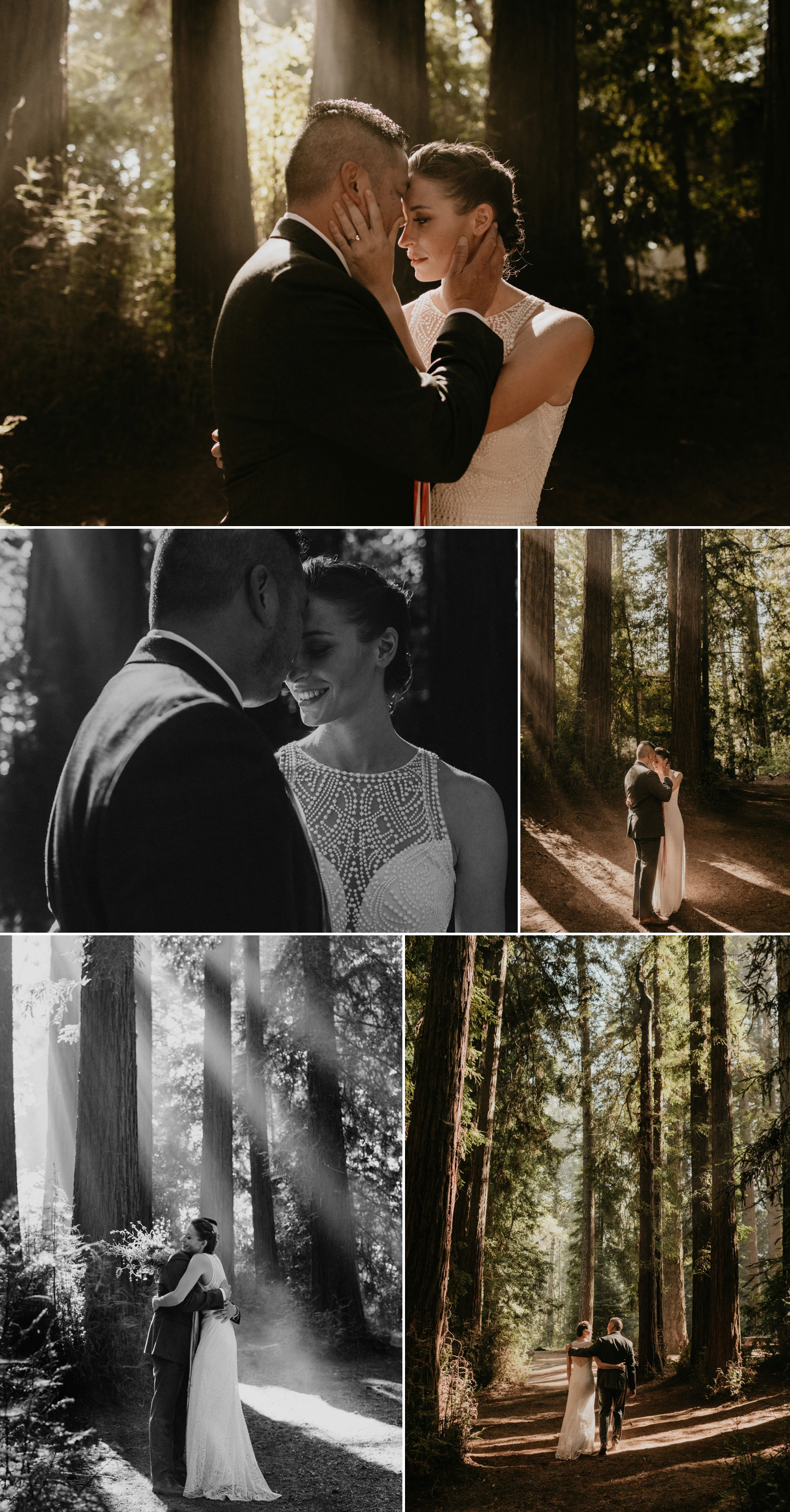 A celtic style Santa Cruz Redwoods wedding at Roaring Camp by Kadi Tobin, a Santa Cruz wedding Photographer