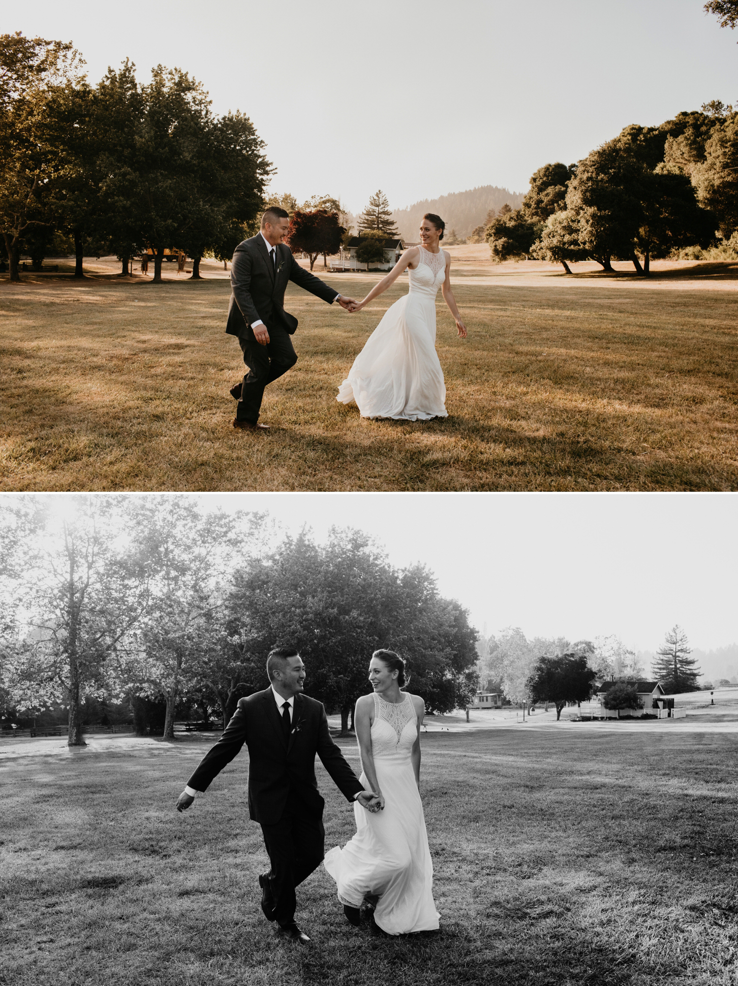 A celtic style Santa Cruz Redwoods wedding at Roaring Camp by Kadi Tobin, a Santa Cruz wedding Photographer