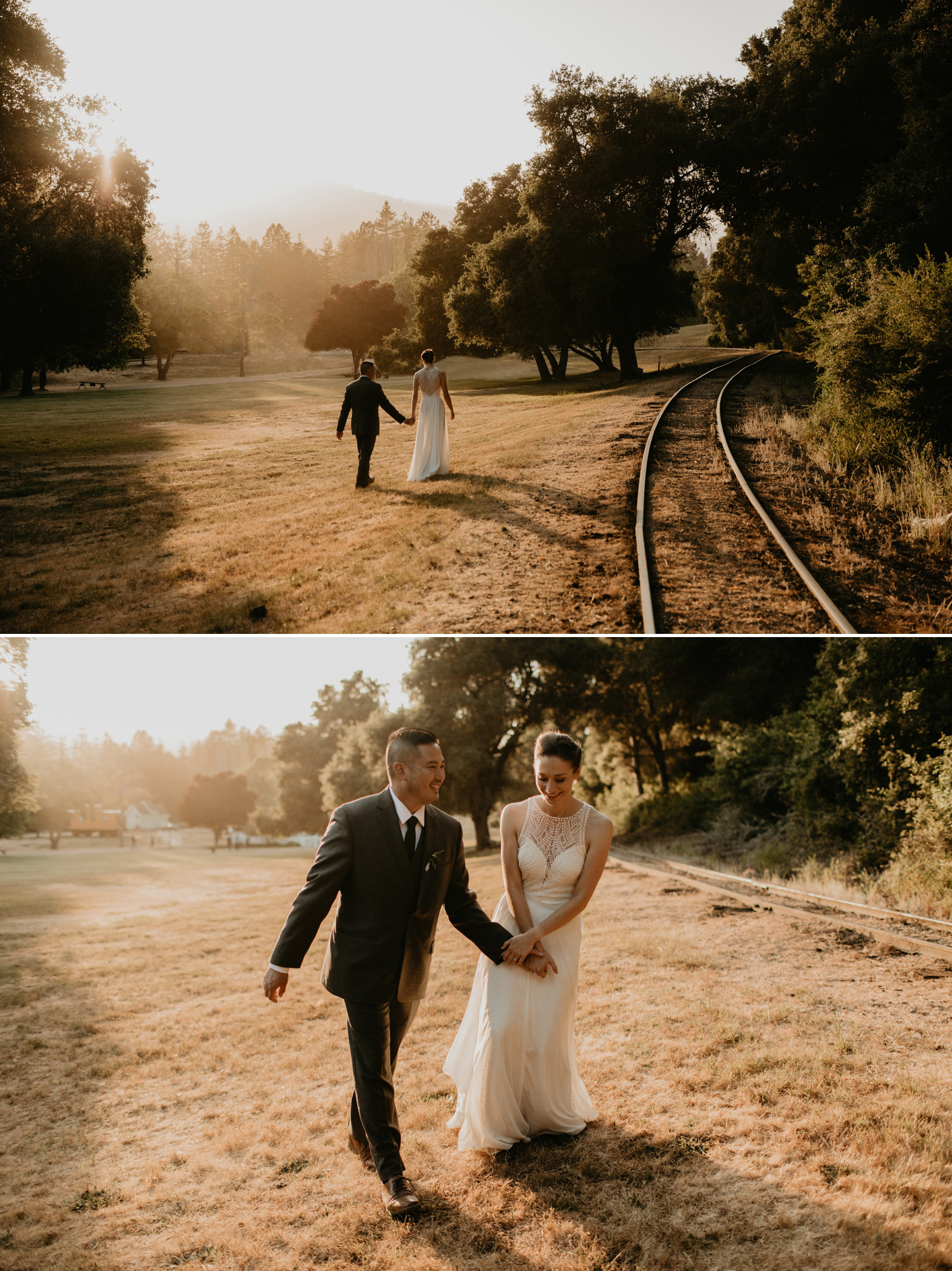 A celtic style Santa Cruz Redwoods wedding at Roaring Camp by Kadi Tobin, a Santa Cruz wedding Photographer