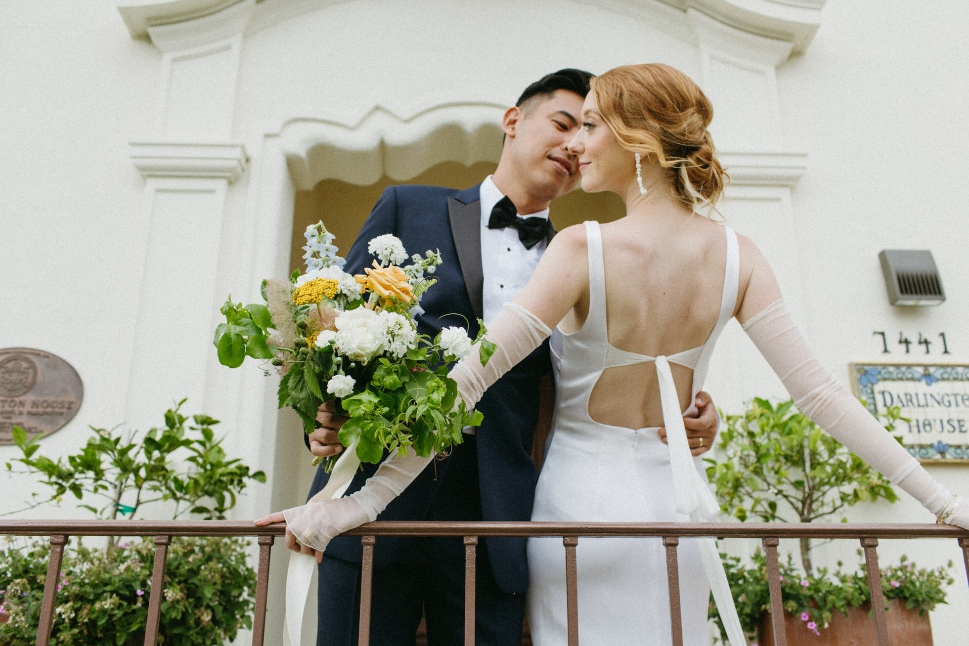 Effortlessly Chic Wedding At The Darlington House In San Diego Kadi Tobin 1886