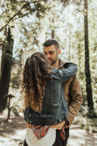 couple’s engagement photography session in santa cruz at henry cowell redwoods state park and wilder ranch by Kadi Tobin