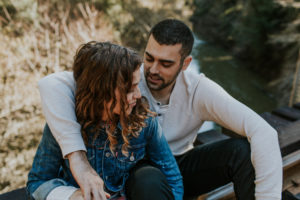 couple’s engagement photography session in santa cruz at henry cowell redwoods state park and wilder ranch by Kadi Tobin