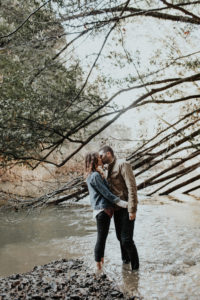 couple’s engagement photography session in santa cruz at henry cowell redwoods state park and wilder ranch by Kadi Tobin