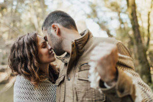 couple’s engagement photography session in santa cruz at henry cowell redwoods state park and wilder ranch by Kadi Tobin