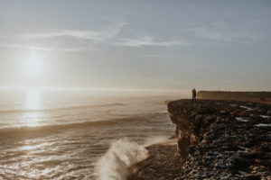 couple’s engagement photography session in santa cruz at henry cowell redwoods state park and wilder ranch by Kadi Tobin