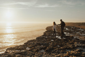 couple’s engagement photography session in santa cruz at henry cowell redwoods state park and wilder ranch by Kadi Tobin