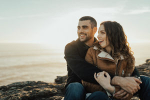 couple’s engagement photography session in santa cruz at henry cowell redwoods state park and wilder ranch by Kadi Tobin