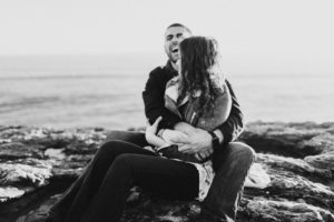 couple’s engagement photography session in santa cruz at henry cowell redwoods state park and wilder ranch by Kadi Tobin