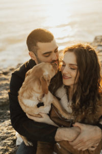 couple’s engagement photography session in santa cruz at henry cowell redwoods state park and wilder ranch by Kadi Tobin