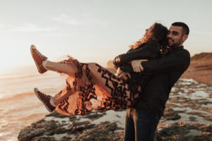 couple’s engagement photography session in santa cruz at henry cowell redwoods state park and wilder ranch by Kadi Tobin