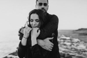 couple’s engagement photography session in santa cruz at henry cowell redwoods state park and wilder ranch by Kadi Tobin