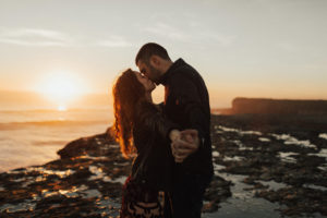 couple’s engagement photography session in santa cruz at henry cowell redwoods state park and wilder ranch by Kadi Tobin