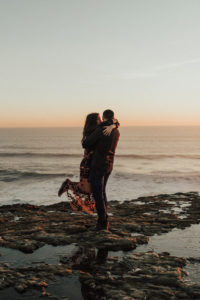 couple’s engagement photography session in santa cruz at henry cowell redwoods state park and wilder ranch by Kadi Tobin