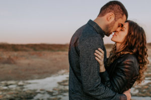 couple’s engagement photography session in santa cruz at henry cowell redwoods state park and wilder ranch by Kadi Tobin