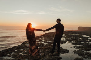 couple’s engagement photography session in santa cruz at henry cowell redwoods state park and wilder ranch by Kadi Tobin