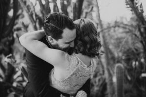Lindsay and Joels bohemian engagement at Moorten botanical gardens and the palm springs windmills by Kadi Tobin Photography a Palm Springs Wedding Photographer