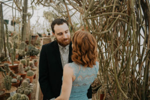 Lindsay and Joels bohemian engagement at Moorten botanical gardens and the palm springs windmills by Kadi Tobin Photography a Palm Springs Wedding Photographer
