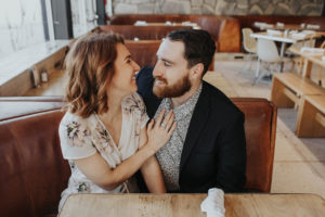 Lindsay and Joels bohemian engagement at Moorten botanical gardens and the palm springs windmills by Kadi Tobin Photography a Palm Springs Wedding Photographer