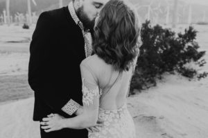 Lindsay and Joels bohemian engagement at Moorten botanical gardens and the palm springs windmills by Kadi Tobin Photography a Palm Springs Wedding Photographer