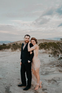 Lindsay and Joels bohemian engagement at Moorten botanical gardens and the palm springs windmills by Kadi Tobin Photography a Palm Springs Wedding Photographer
