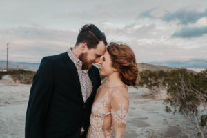 Lindsay and Joels bohemian engagement at Moorten botanical gardens and the palm springs windmills by Kadi Tobin Photography a Palm Springs Wedding Photographer