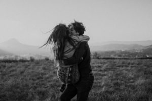 Wild and free engagement at Terrace Hill, in the Central Coast of California San Luis Obispo California Wedding Photographer